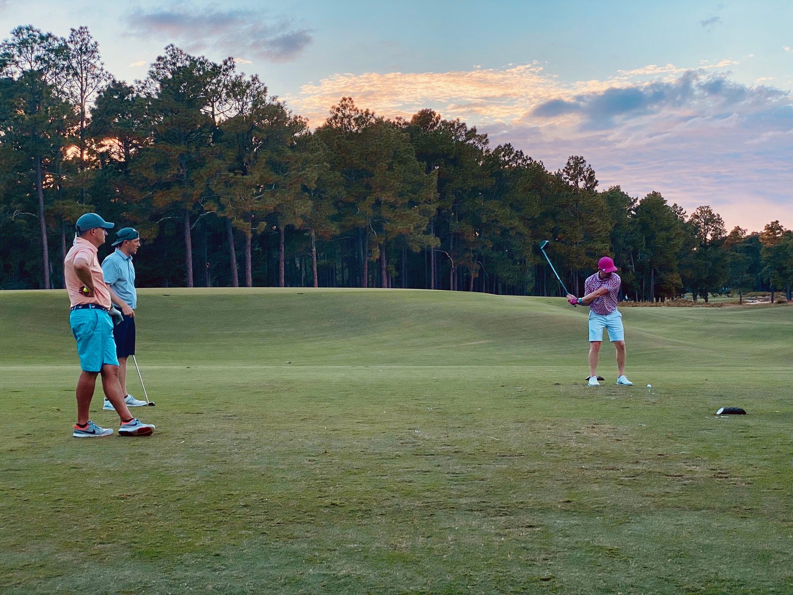 Golf course landscape